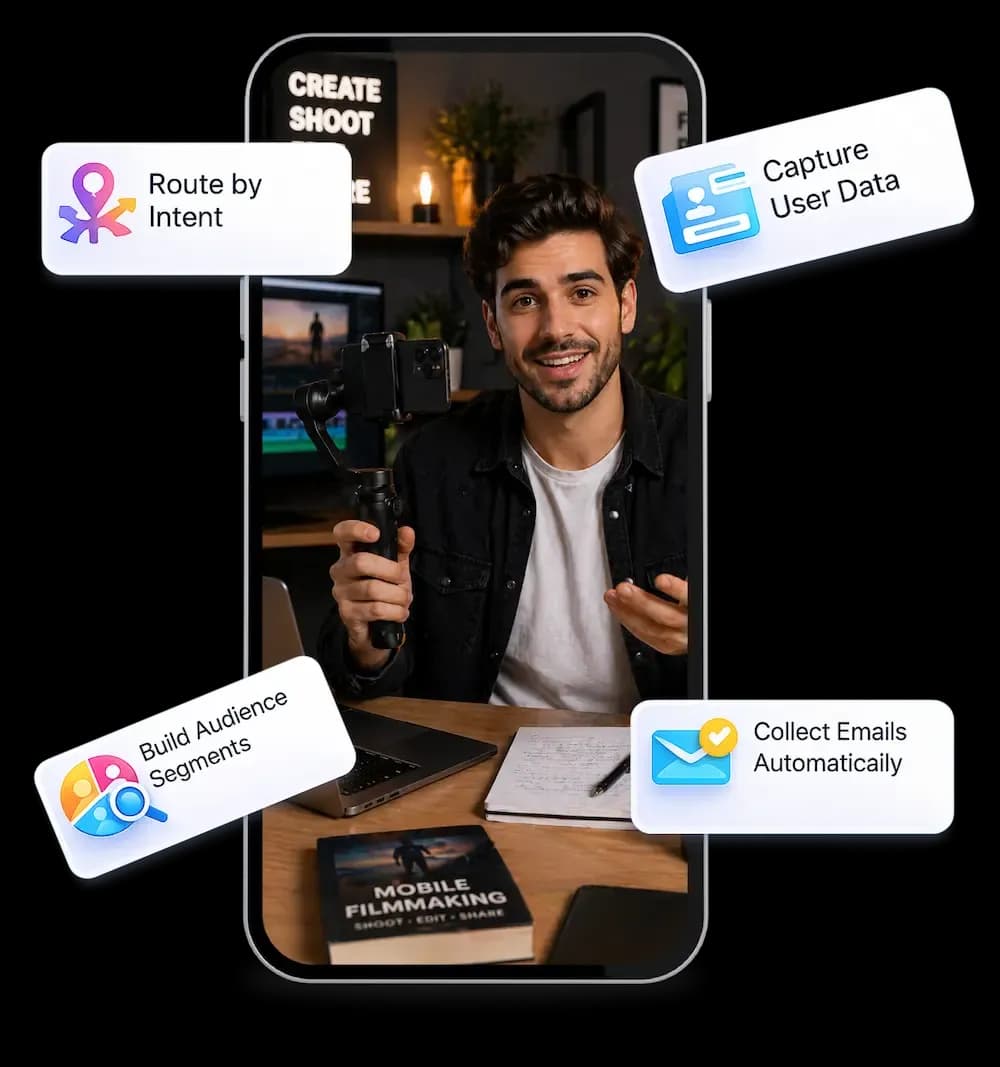 اطلب البريد الإلكتروني والاسم ورقم الهاتف وبيانات أخرى مباشرة داخل رسائل Instagram DM