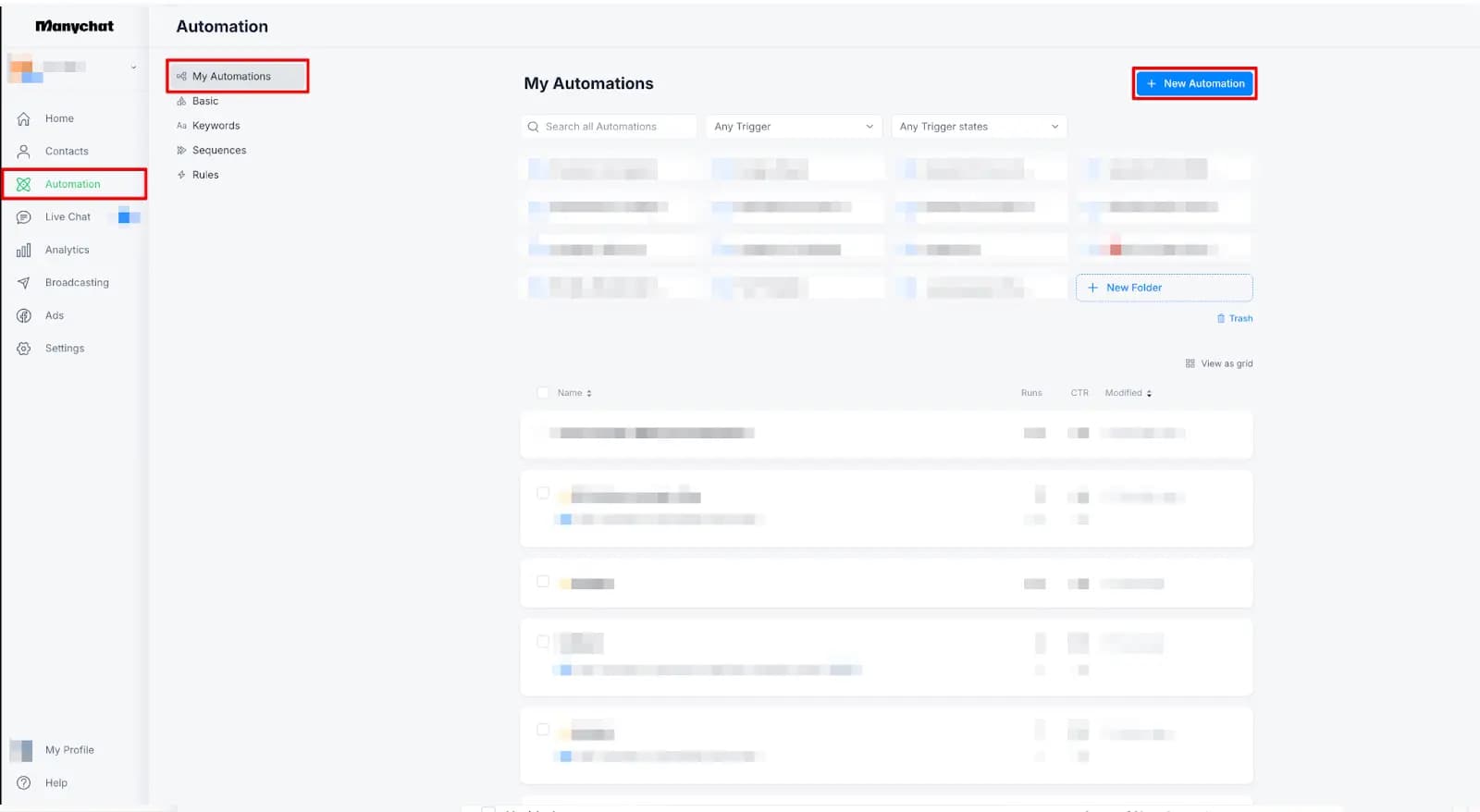آموزش ساخت مسیر گفت و گو یا فلو به وسیله سیستم فلوچارتی manychat به نام Flow Builder