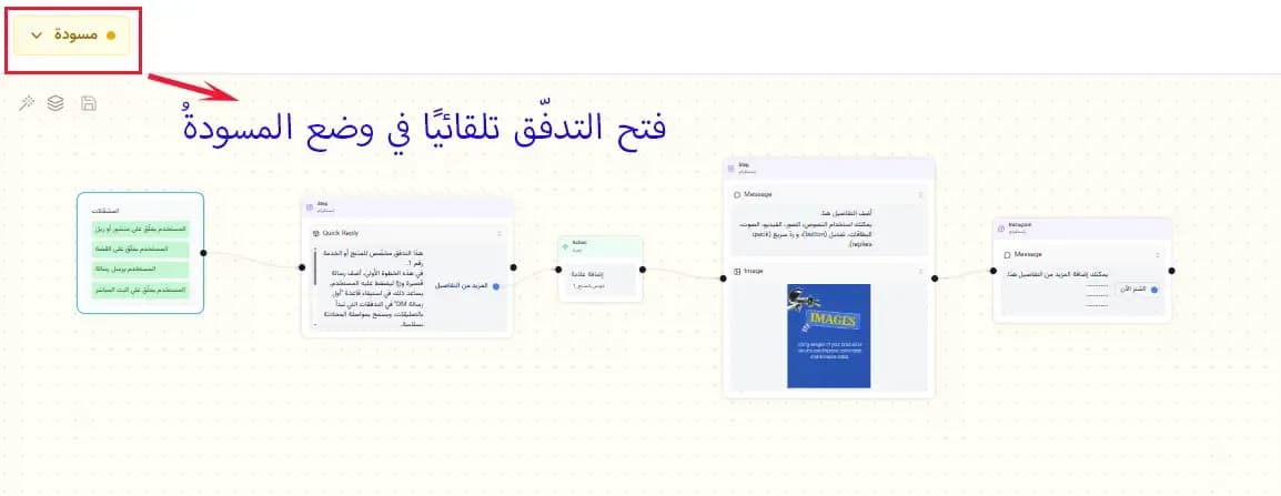 قالب أتمتة رسائل إنستغرام المباشرة how to edit