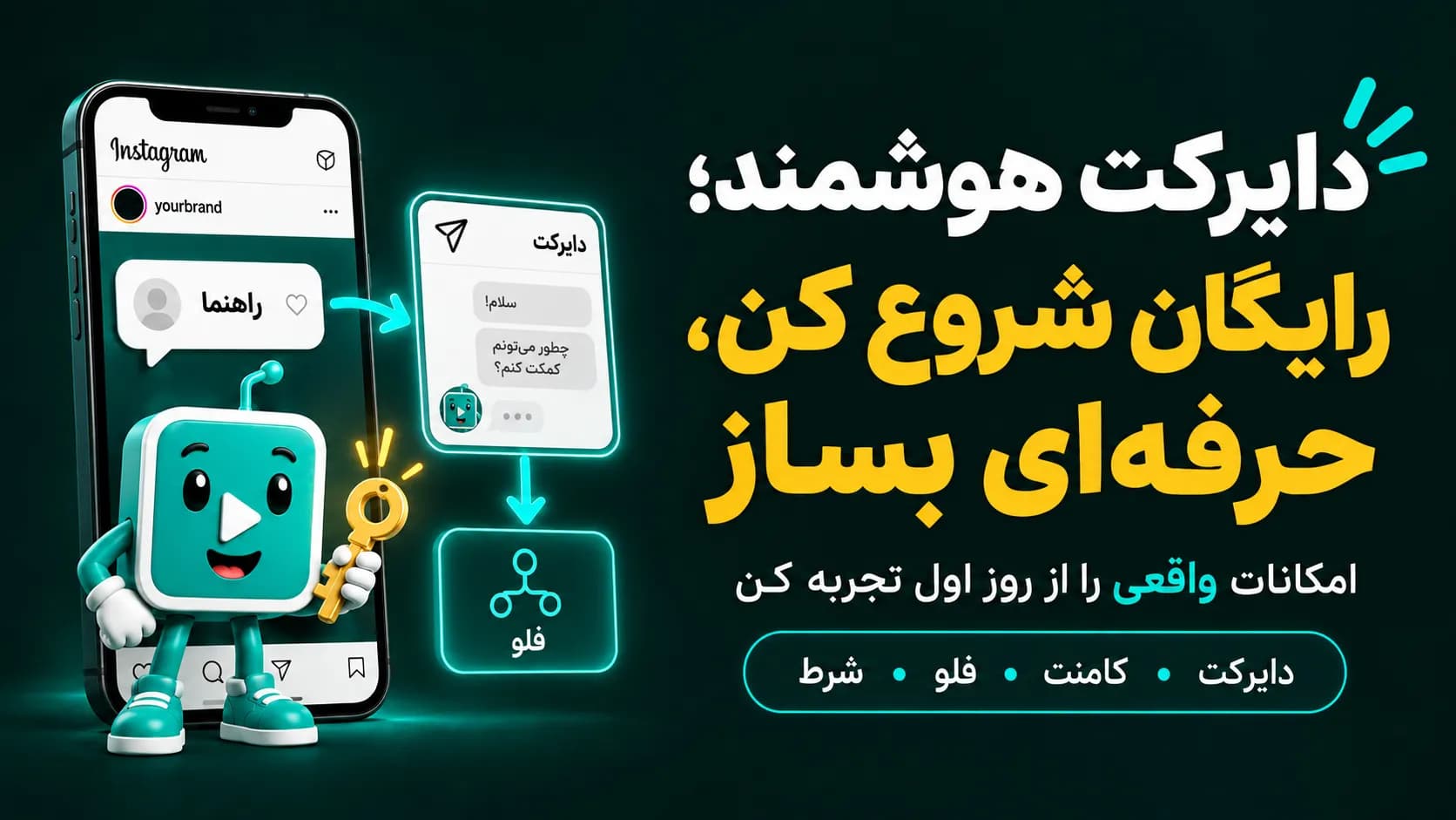 مقایسه دایرکت هوشمند رایگان و ارزان برای اینستاگرام
