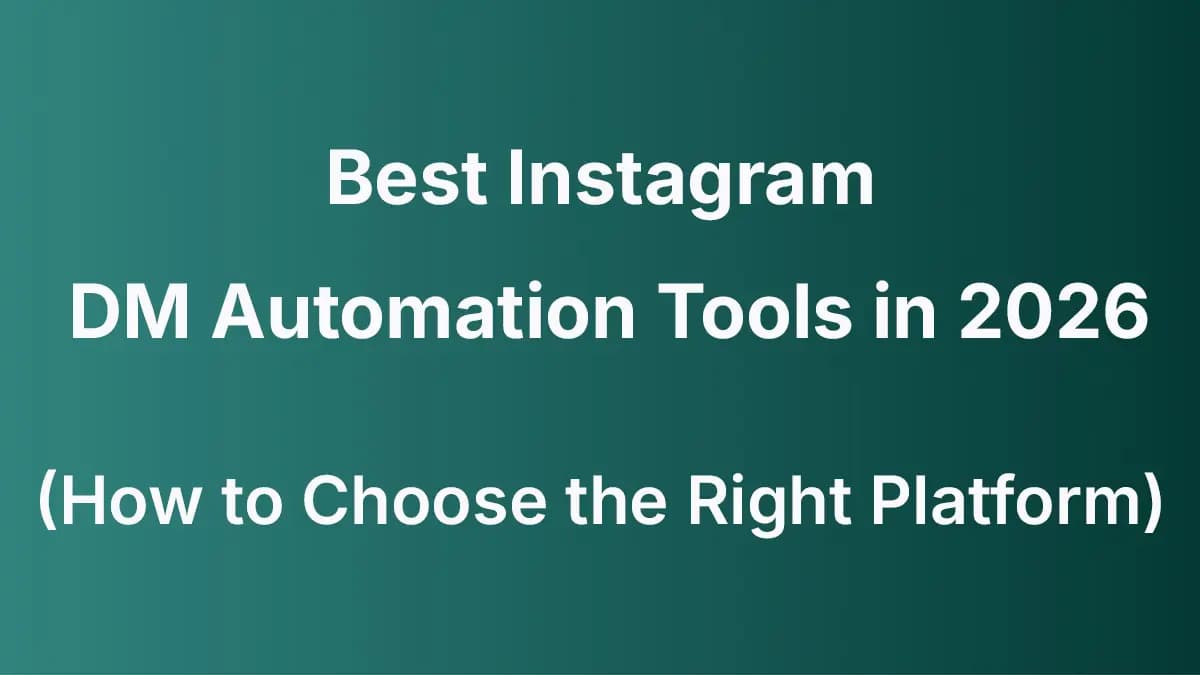 how to find the Best Instagram DM Automation Tools